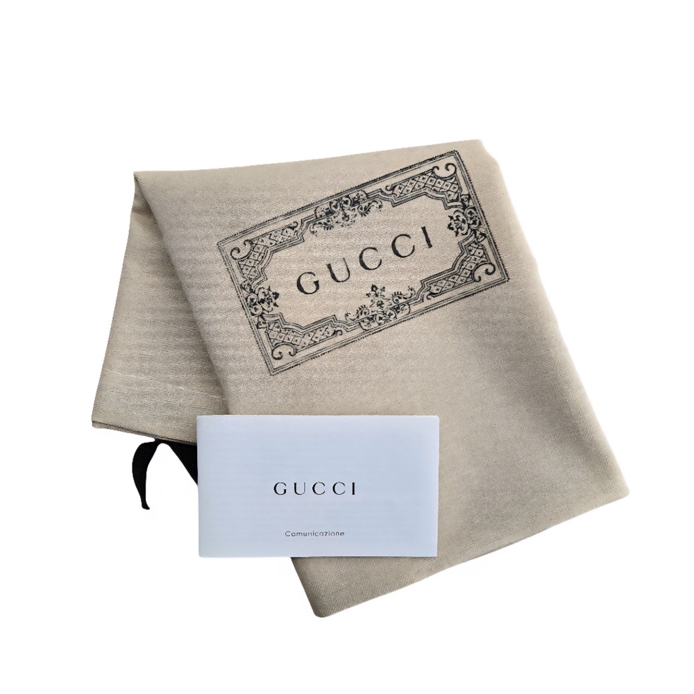 ⛔️SOLD⛔️-Gucci (Vintage) GG Monogram D-Ring Abbey Compact Wallet With Dustbag - Picture 15 of 15